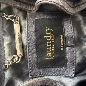 Laundry by Shelli Segal Charcoal Outerwear